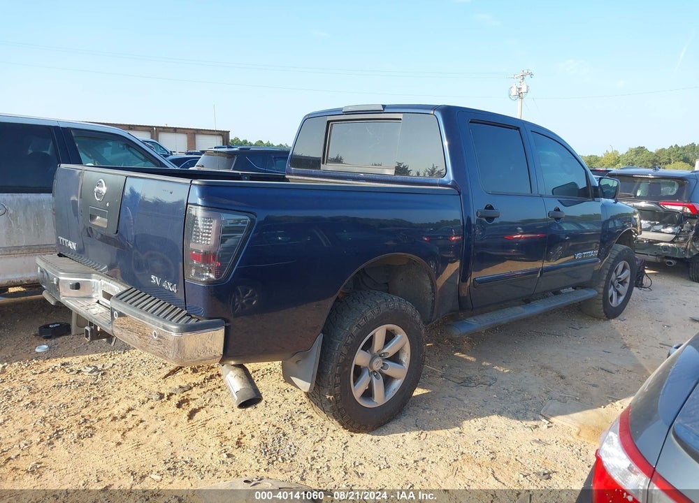 2012 NISSAN TITAN SV VIN: 1N6AA0EC5CN309455