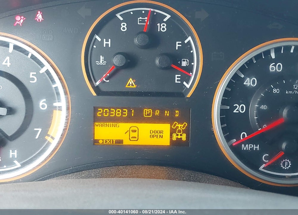2012 NISSAN TITAN SV VIN: 1N6AA0EC5CN309455