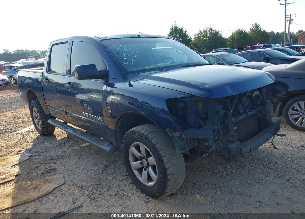 2012 NISSAN TITAN SV VIN: 1N6AA0EC5CN309455