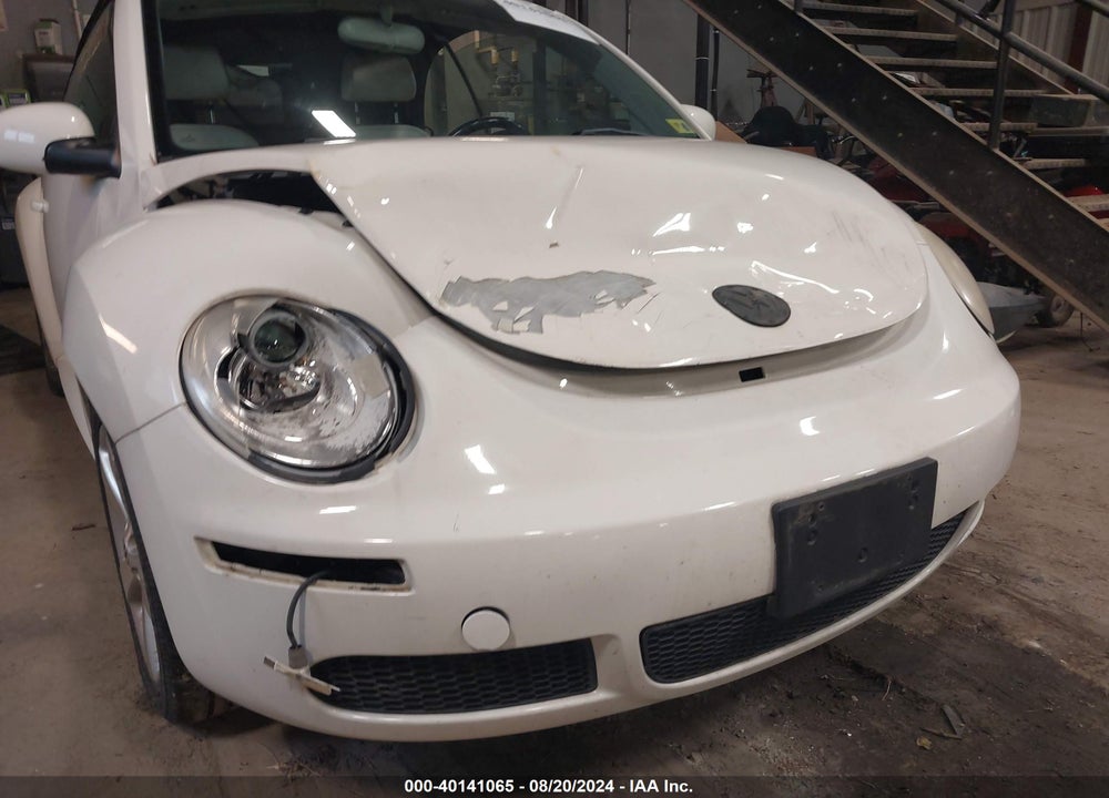 2007 VOLKSWAGEN NEW BEETLE TRIPLE WHITE VIN: 3VWFF31Y57M413423