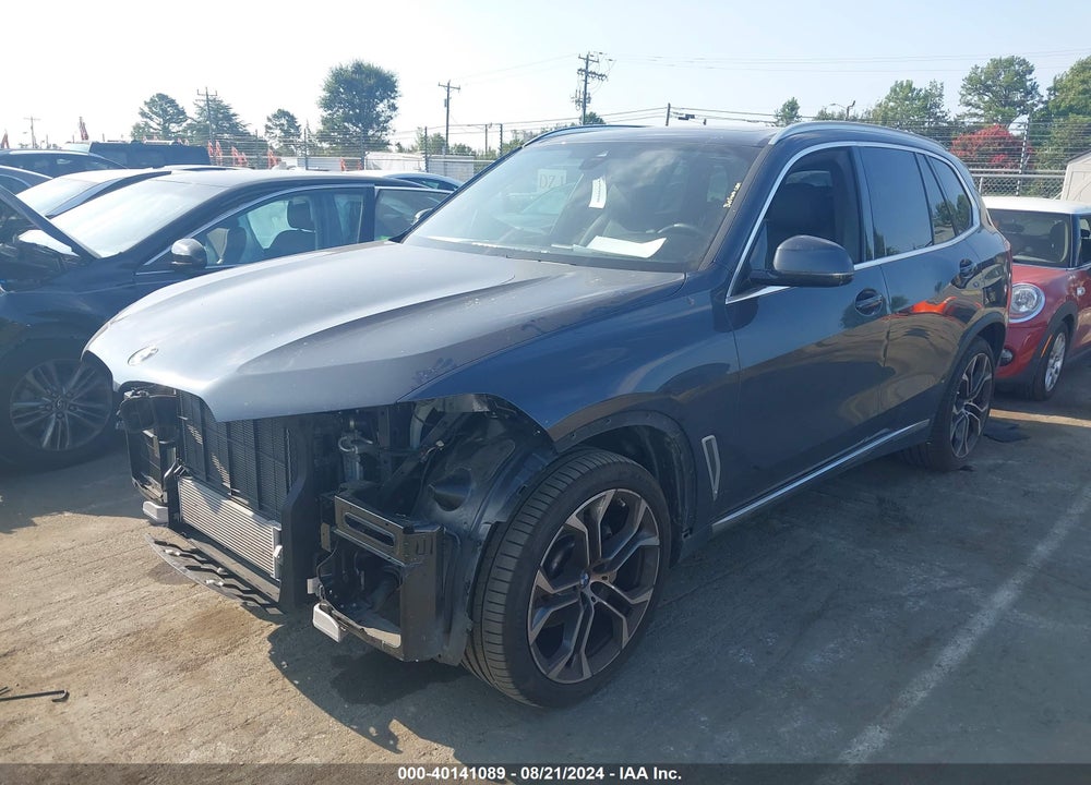 2022 BMW X5 XDRIVE40I VIN: 5UXCR6C04N9K91010