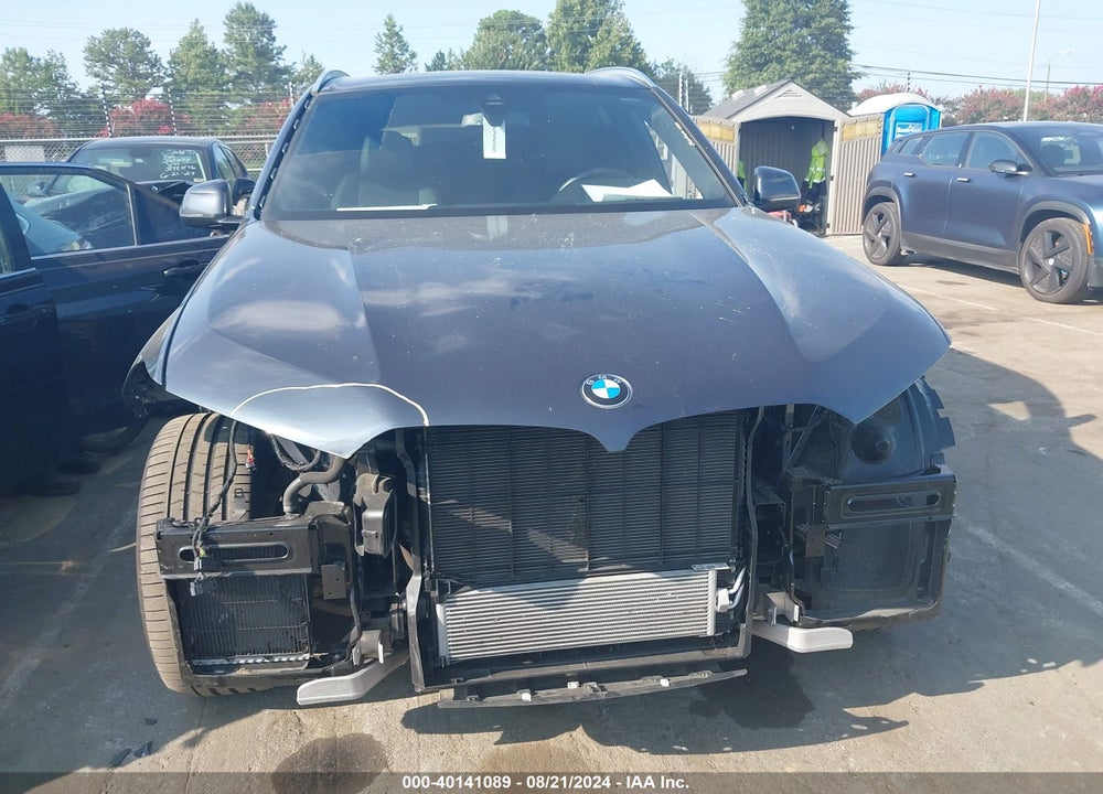 2022 BMW X5 XDRIVE40I VIN: 5UXCR6C04N9K91010