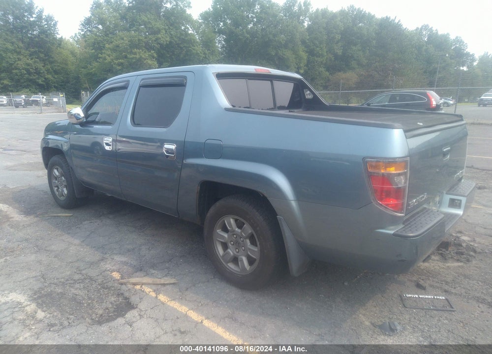 2007 HONDA RIDGELINE RTX VIN: 2HJYK16357H504680