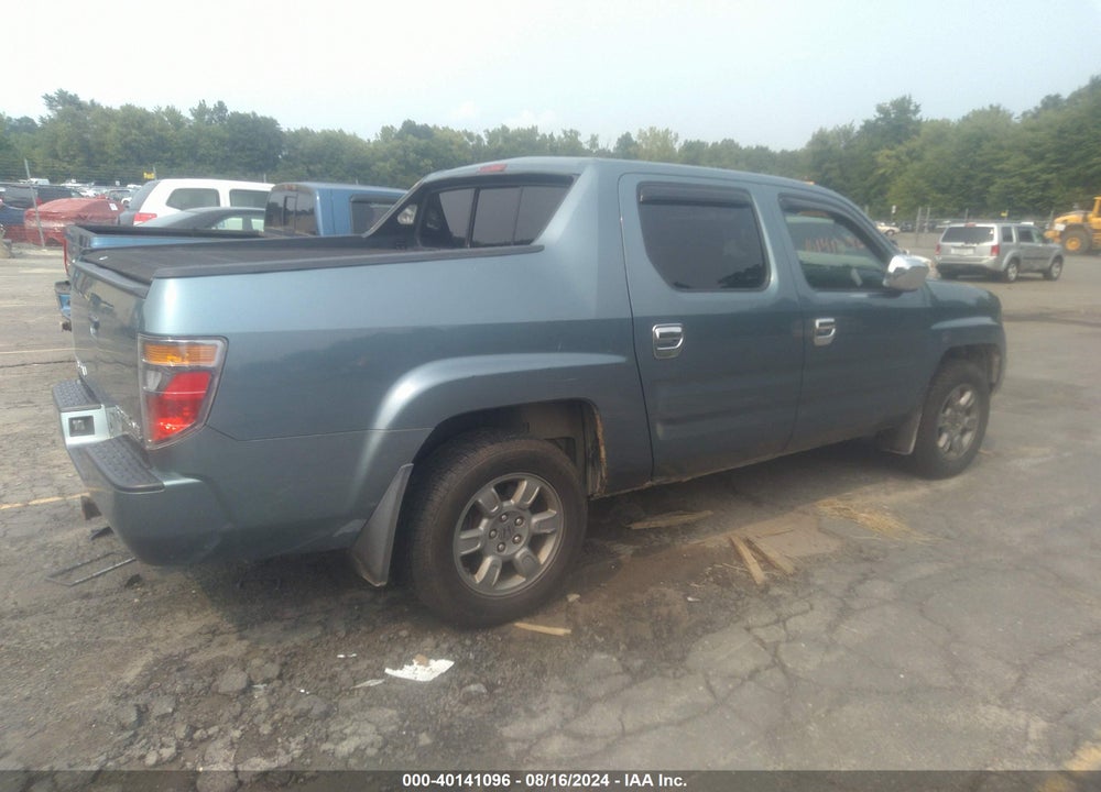 2007 HONDA RIDGELINE RTX VIN: 2HJYK16357H504680
