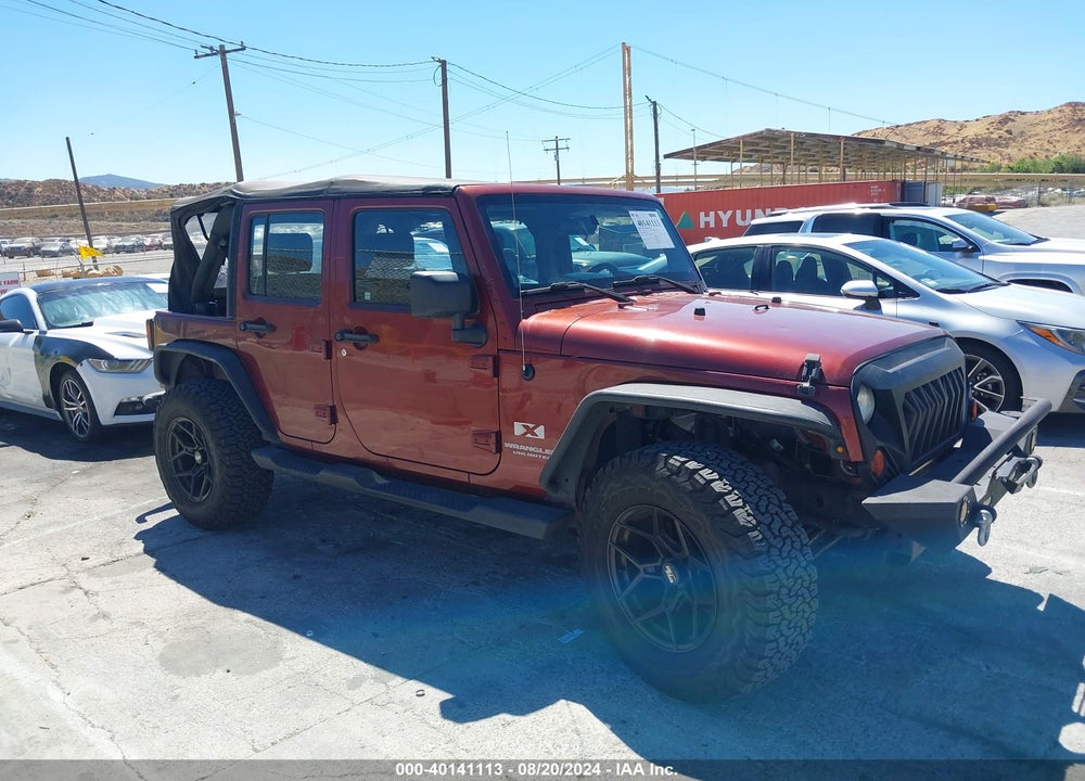 2009 JEEP WRANGLER UNLIMITED X VIN: 1J4GB39109L773952