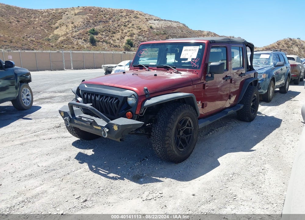 2009 JEEP WRANGLER UNLIMITED X VIN: 1J4GB39109L773952
