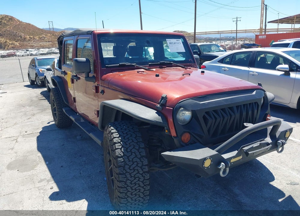 2009 JEEP WRANGLER UNLIMITED X VIN: 1J4GB39109L773952