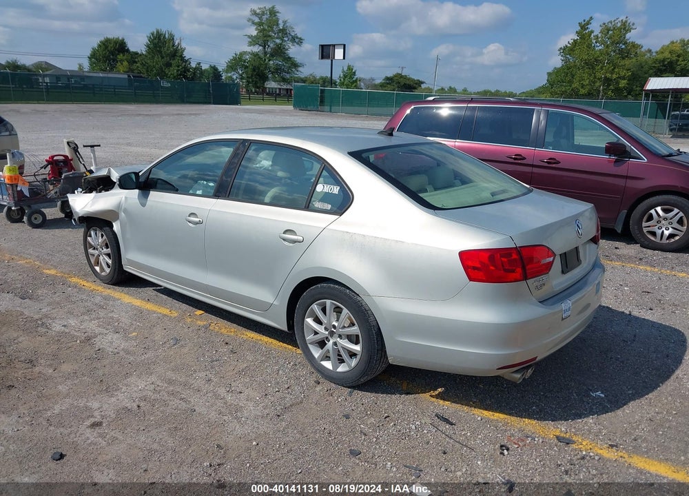 2011 VOLKSWAGEN JETTA 2.5L SE VIN: 3VWDX7AJ8BM387343