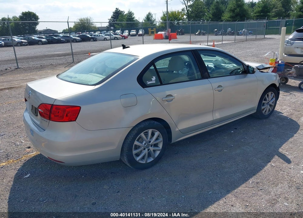 2011 VOLKSWAGEN JETTA 2.5L SE VIN: 3VWDX7AJ8BM387343