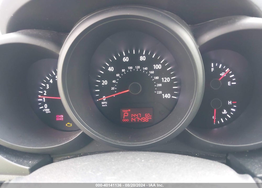 2013 KIA SOUL VIN: KNDJT2A5XD7558453