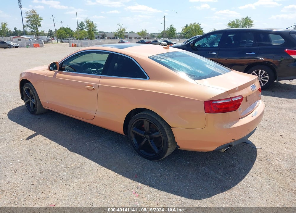 2009 AUDI A5 3.2L VIN: WAUDK78T79A015859