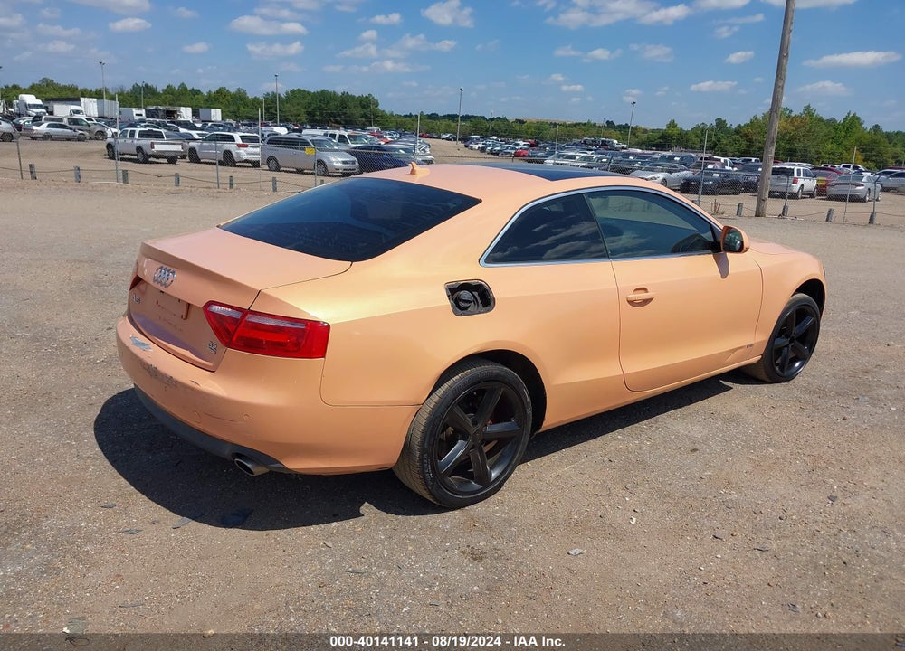 2009 AUDI A5 3.2L VIN: WAUDK78T79A015859