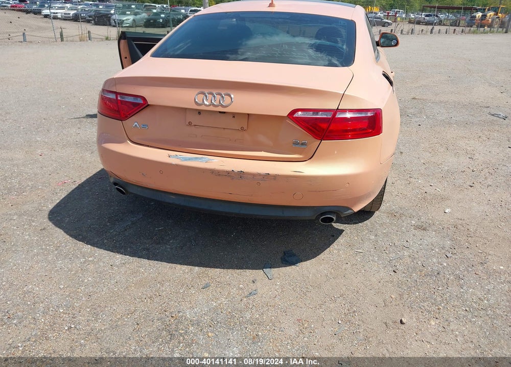 2009 AUDI A5 3.2L VIN: WAUDK78T79A015859