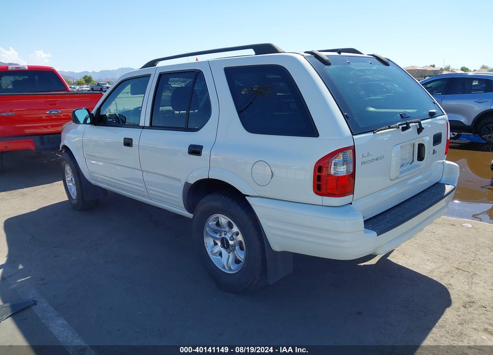 2004 ISUZU RODEO S 3.2L V6 VIN: 4S2CK58W644315482