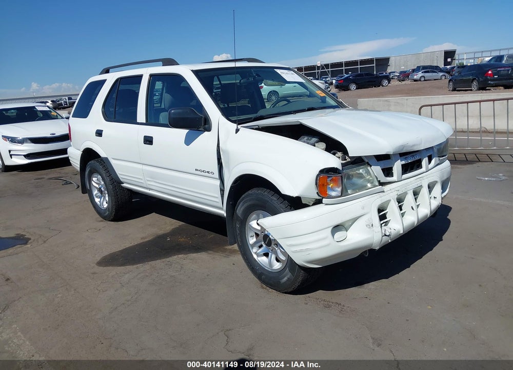 2004 ISUZU RODEO S 3.2L V6 VIN: 4S2CK58W644315482