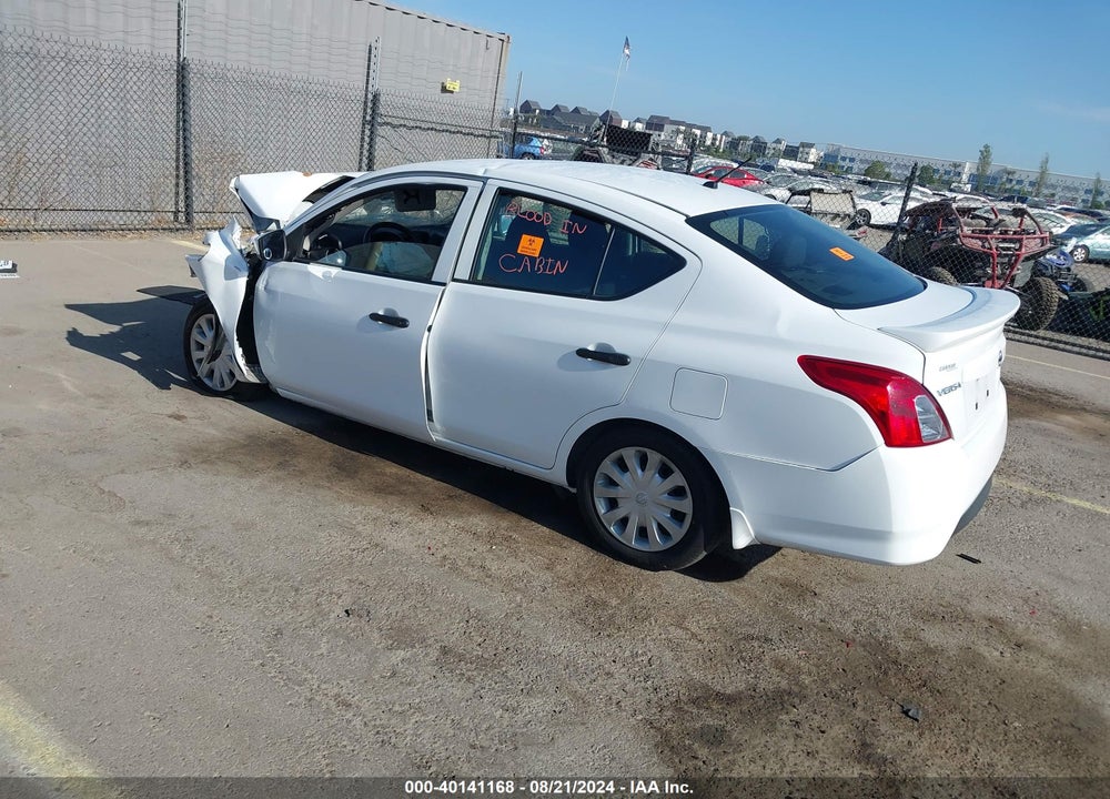 2019 NISSAN VERSA 1.6 S+ VIN: 3N1CN7AP3KL809133