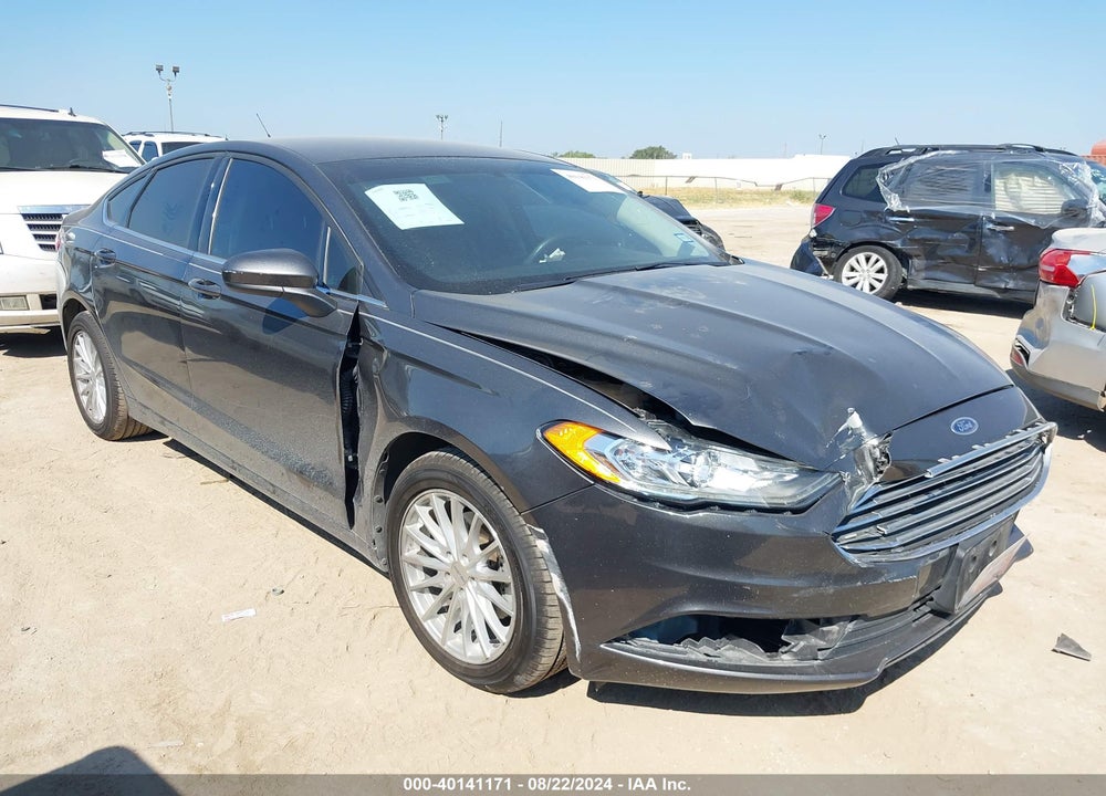 2017 FORD FUSION SE VIN: 3FA6P0H76HR413291