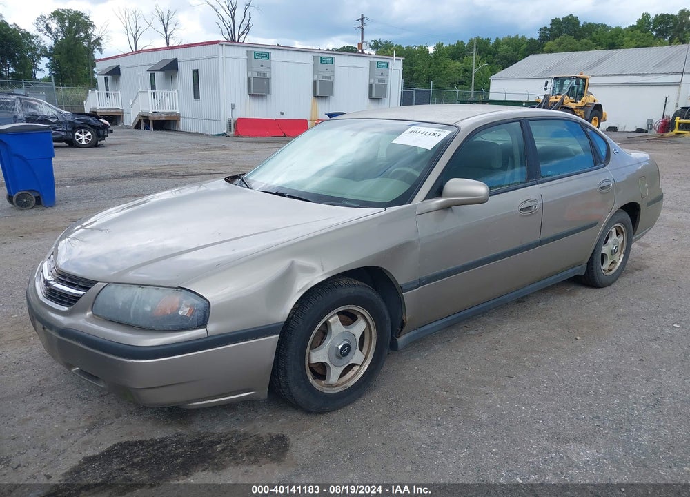2003 CHEVROLET IMPALA VIN: 2G1WF52K639270227