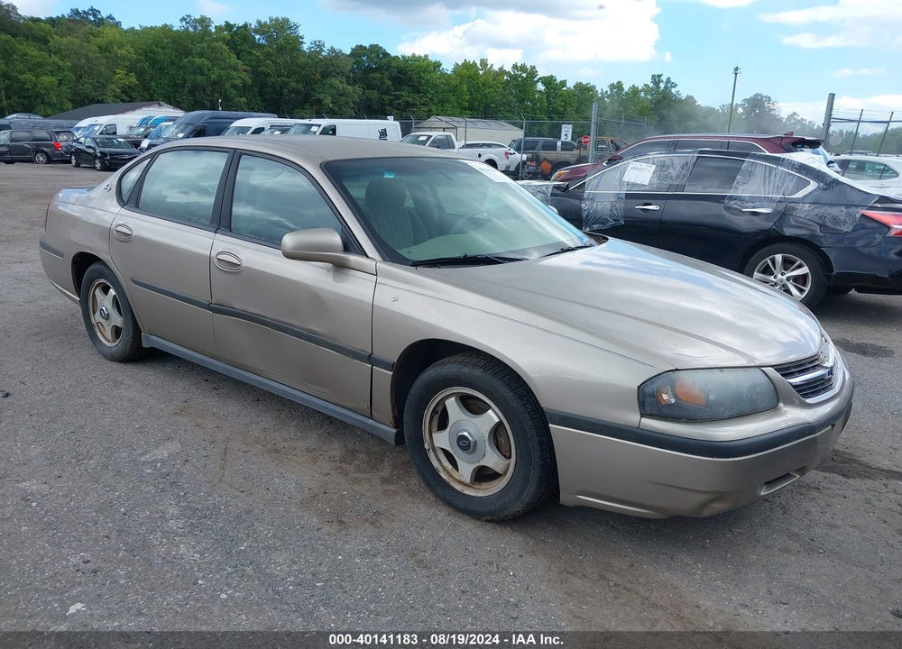 2003 CHEVROLET IMPALA VIN: 2G1WF52K639270227