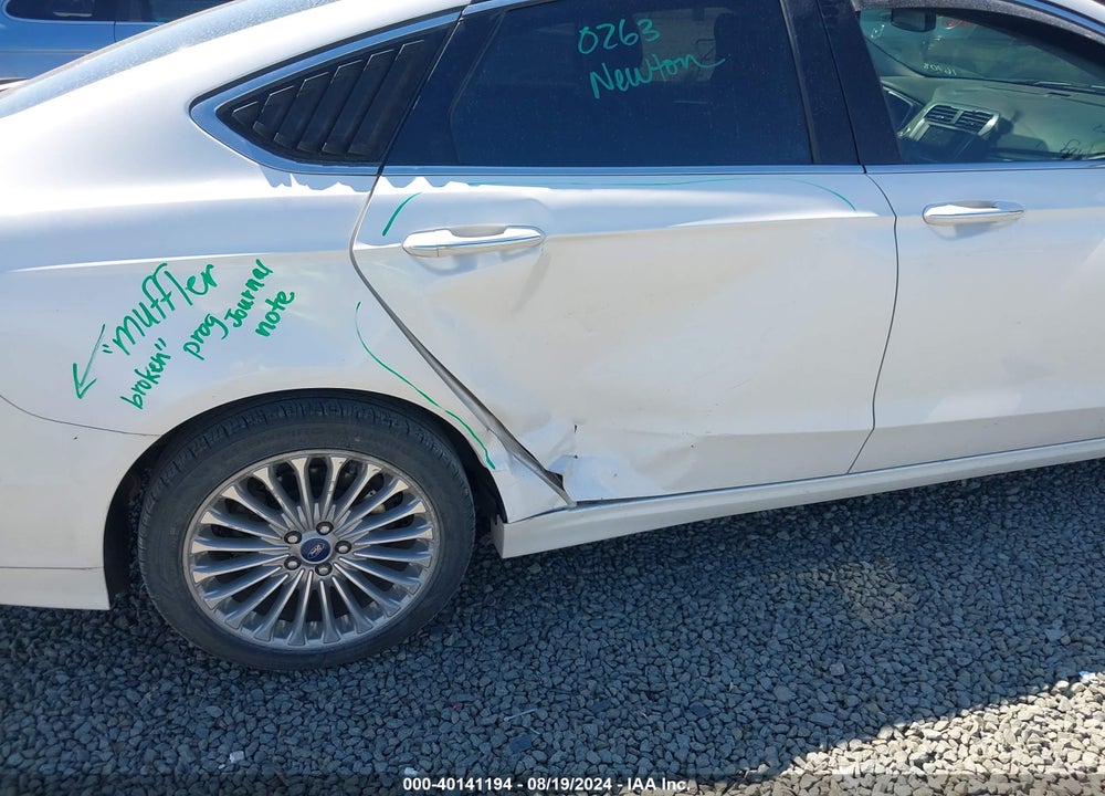 2014 FORD FUSION HYBRID TITANIUM VIN: 3FA6P0RU3ER216708