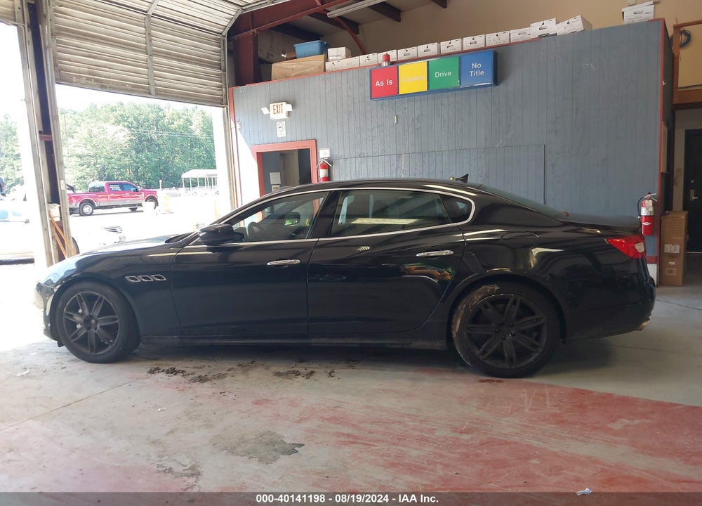 2014 MASERATI QUATTROPORTE S Q4 VIN: ZAM56RRA7E1085016