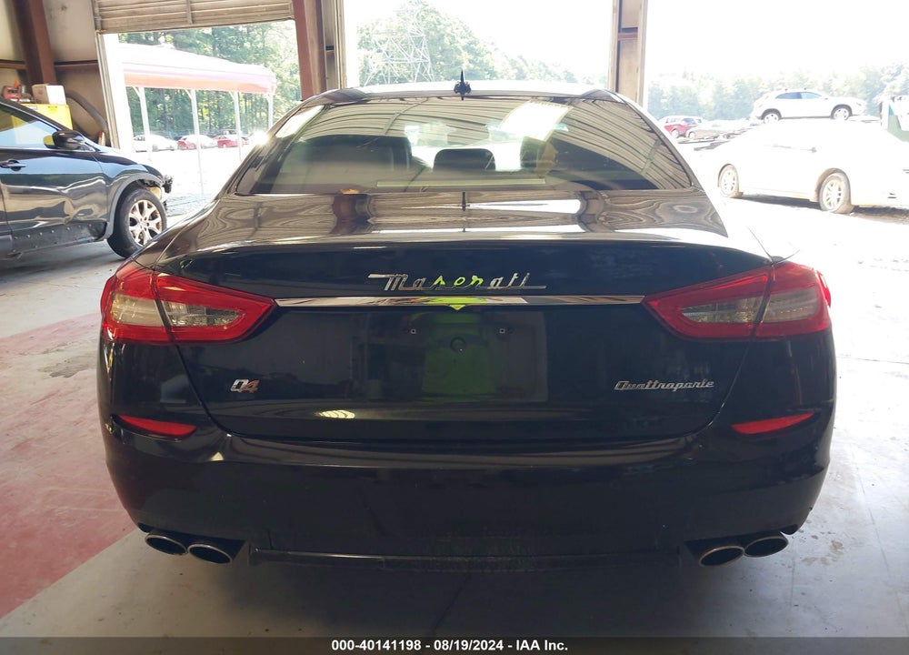 2014 MASERATI QUATTROPORTE S Q4 VIN: ZAM56RRA7E1085016