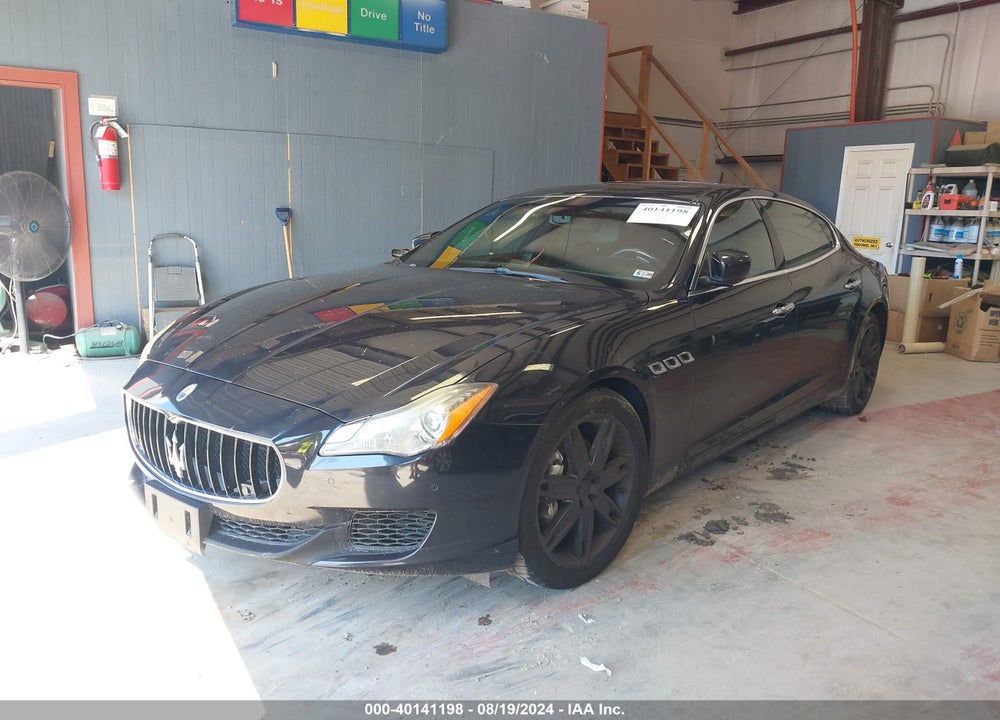 2014 MASERATI QUATTROPORTE S Q4 VIN: ZAM56RRA7E1085016