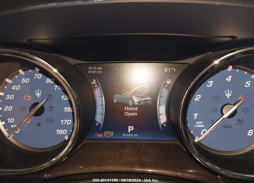 2014 MASERATI QUATTROPORTE S Q4 VIN: ZAM56RRA7E1085016