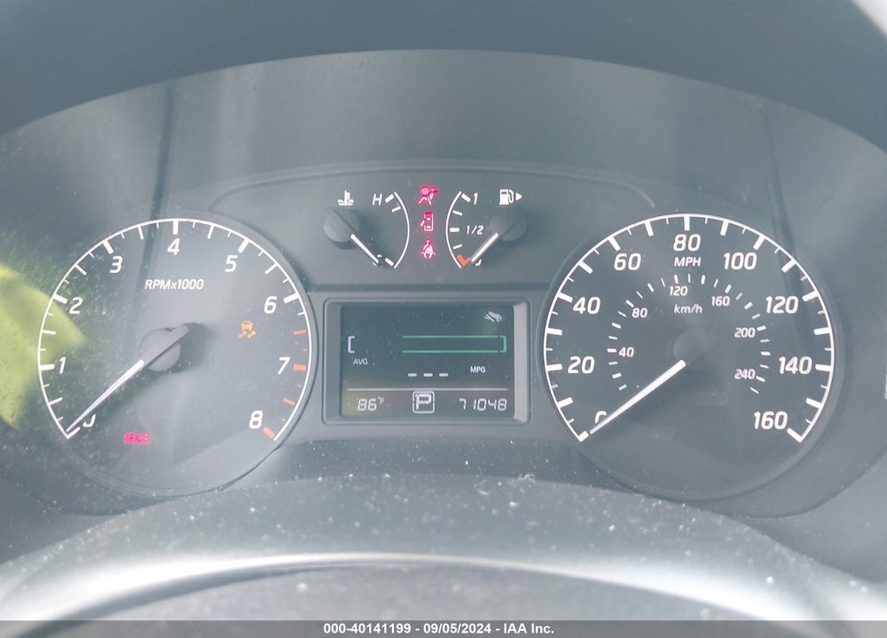 2016 NISSAN SENTRA S VIN: 3N1AB7AP5GY323174