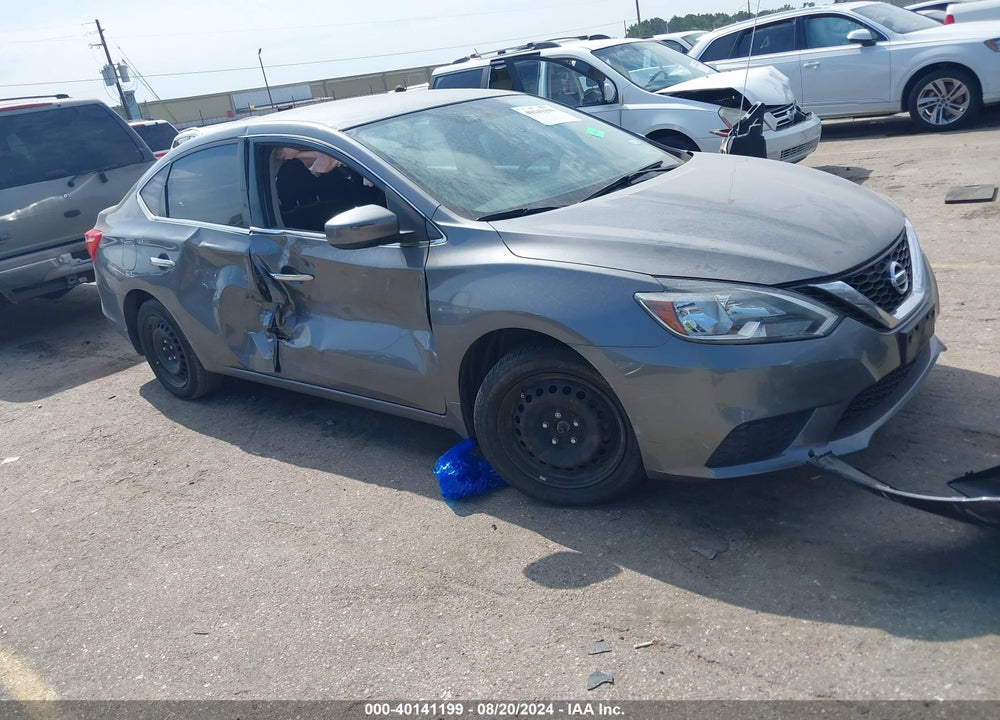 2016 NISSAN SENTRA S VIN: 3N1AB7AP5GY323174