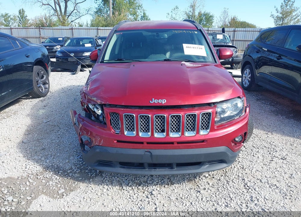 2017 JEEP COMPASS LATITUDE FWD VIN: 1C4NJCEB0HD206597
