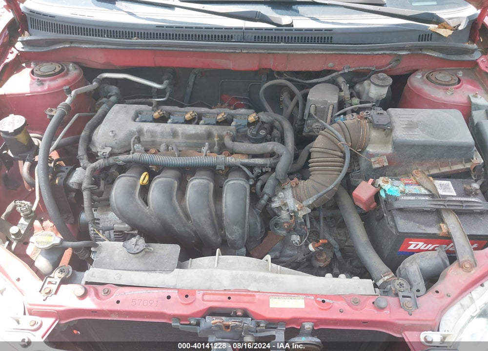 2003 TOYOTA COROLLA LE VIN: 2T1BR32EX3C013972