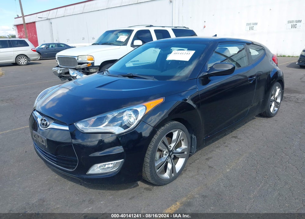 2013 HYUNDAI VELOSTER BASE W/BLACK VIN: KMHTC6ADXDU100304
