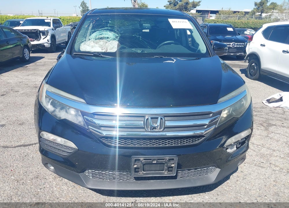 2017 HONDA PILOT EX-L VIN: 5FNYF5H52HB012713