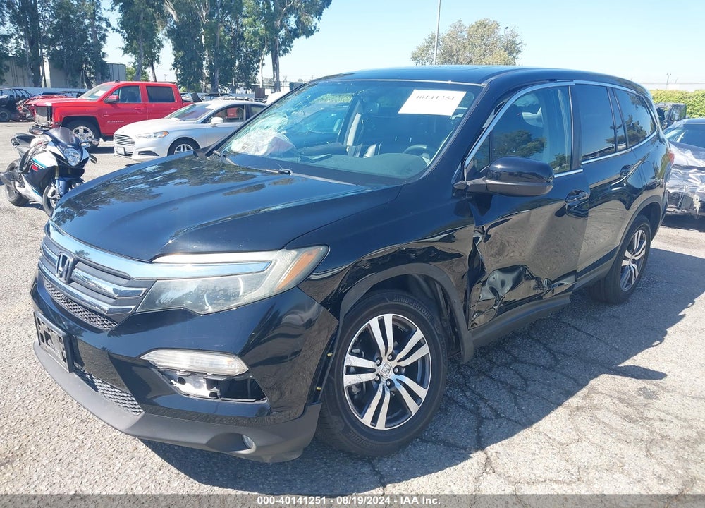 2017 HONDA PILOT EX-L VIN: 5FNYF5H52HB012713