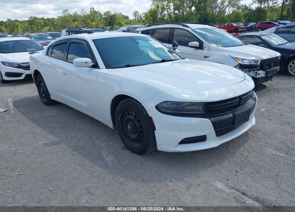 2015 DODGE CHARGER POLICE VIN: 2C3CDXKTXFH841687