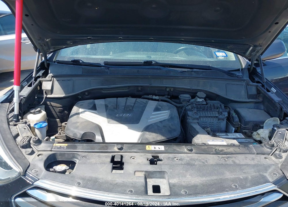 2013 HYUNDAI SANTA FE GLS VIN: KM8SM4HF7DU005560