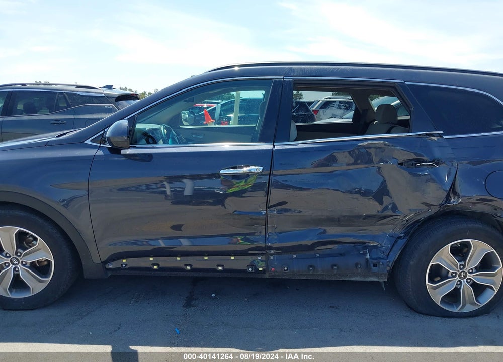2013 HYUNDAI SANTA FE GLS VIN: KM8SM4HF7DU005560