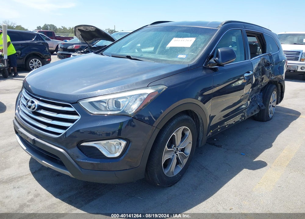2013 HYUNDAI SANTA FE GLS VIN: KM8SM4HF7DU005560