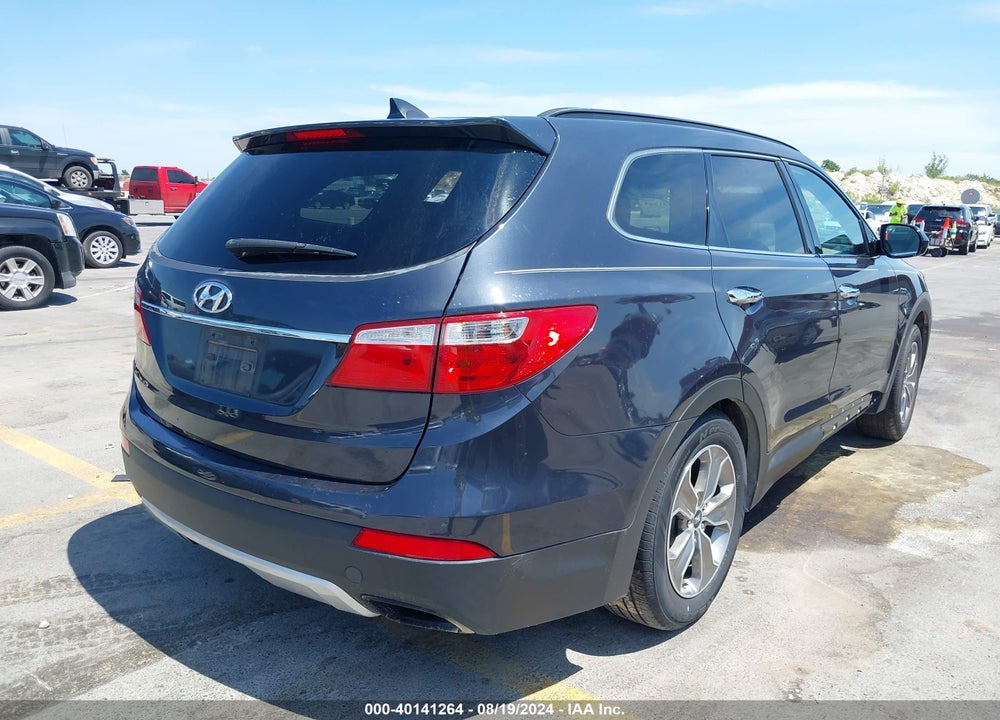 2013 HYUNDAI SANTA FE GLS VIN: KM8SM4HF7DU005560