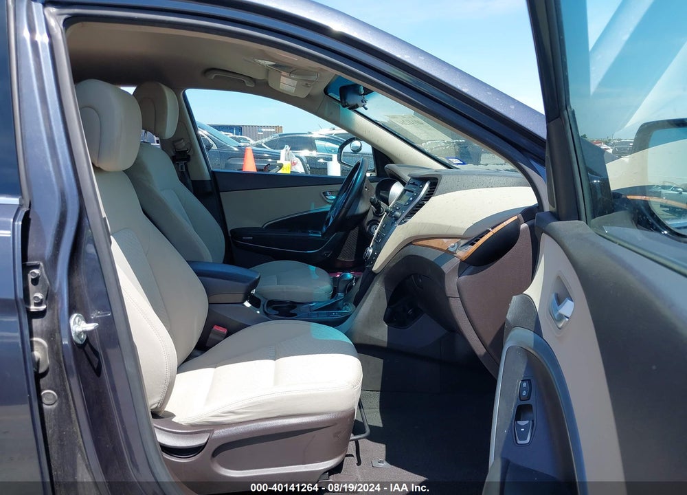 2013 HYUNDAI SANTA FE GLS VIN: KM8SM4HF7DU005560