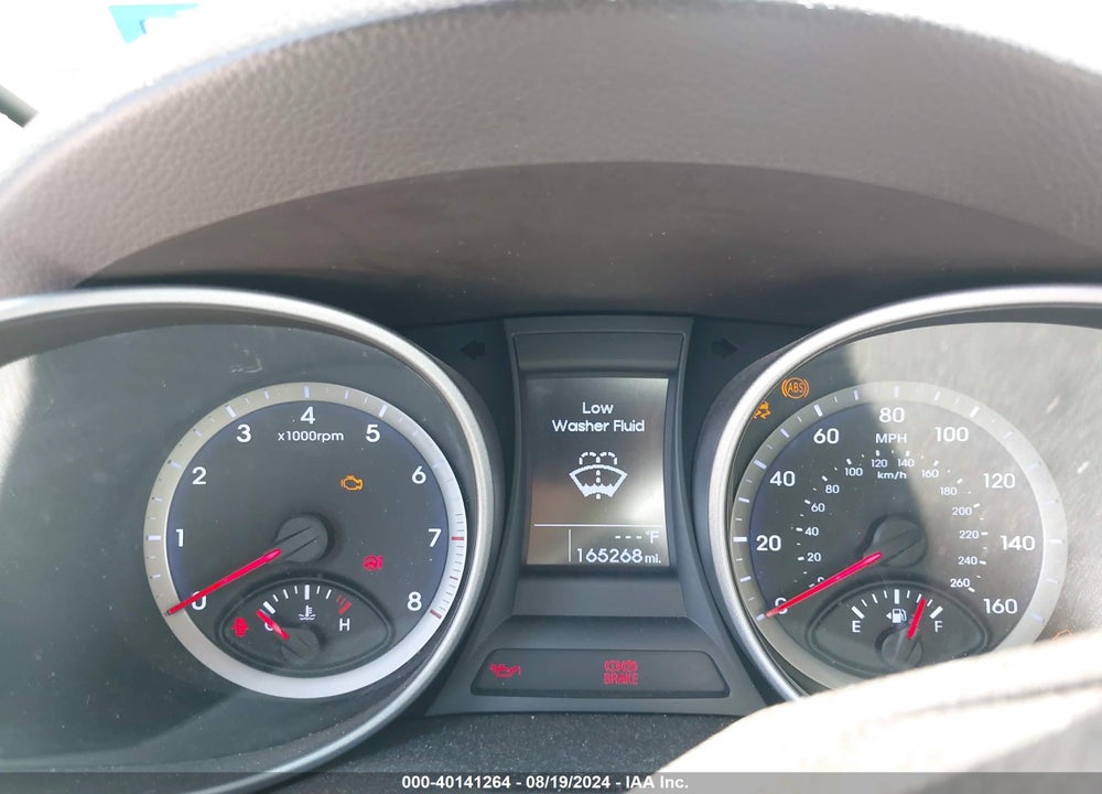 2013 HYUNDAI SANTA FE GLS VIN: KM8SM4HF7DU005560