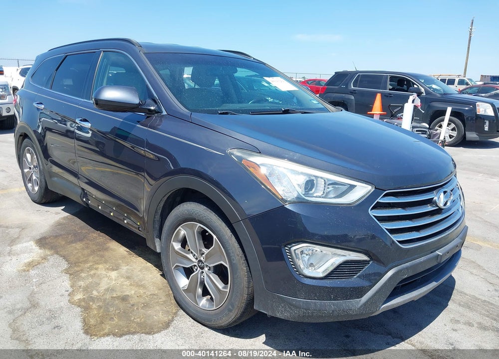 2013 HYUNDAI SANTA FE GLS VIN: KM8SM4HF7DU005560