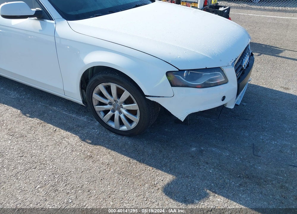 2011 AUDI A4 2.0T PREMIUM VIN: WAUFFAFL5BN029285