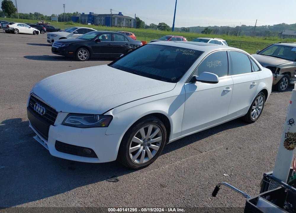 2011 AUDI A4 2.0T PREMIUM VIN: WAUFFAFL5BN029285