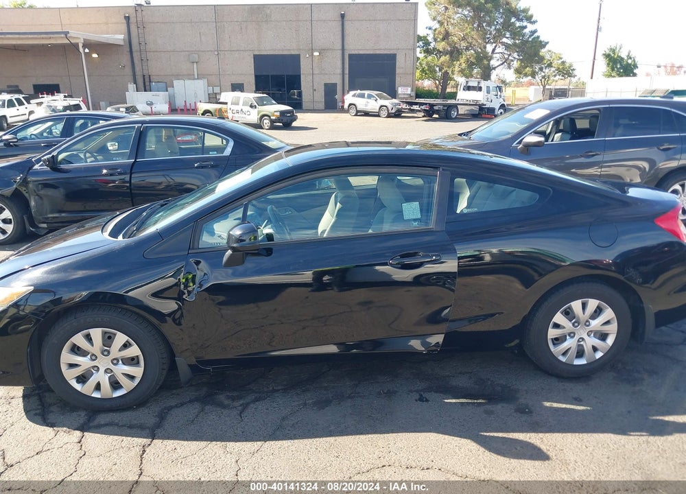 2012 HONDA CIVIC LX VIN: 2HGFG3B53CH512854