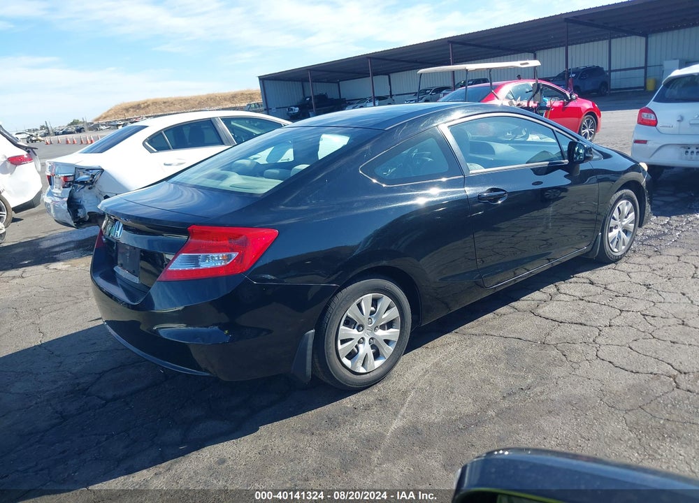 2012 HONDA CIVIC LX VIN: 2HGFG3B53CH512854