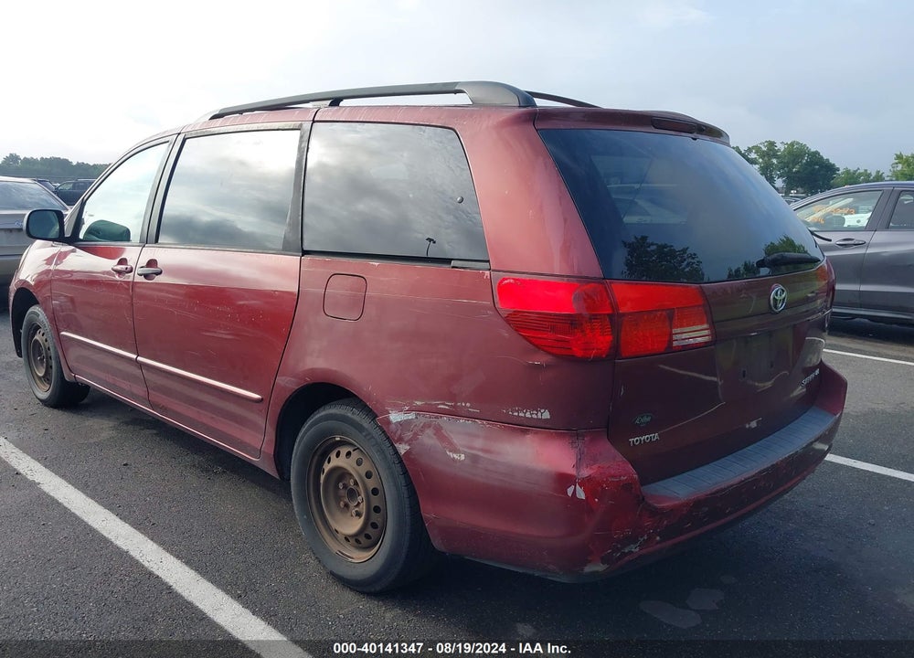 2004 TOYOTA SIENNA LE VIN: 5TDZA23C34S120514