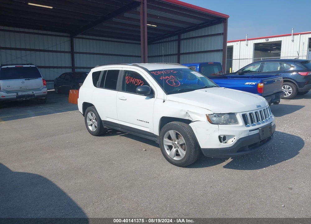 2014 JEEP COMPASS SPORT VIN: 1C4NJDBB8ED774117