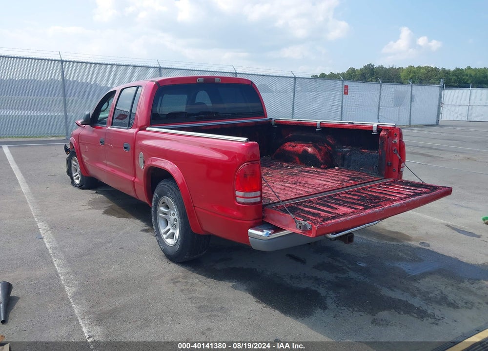 2001 DODGE DAKOTA SLT/SPORT VIN: 1B7HL2AN91S292575